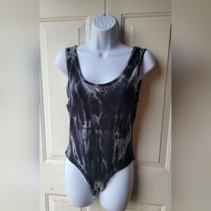 Cold Crush Tie Dye Cotton Bodysuit Size Medium